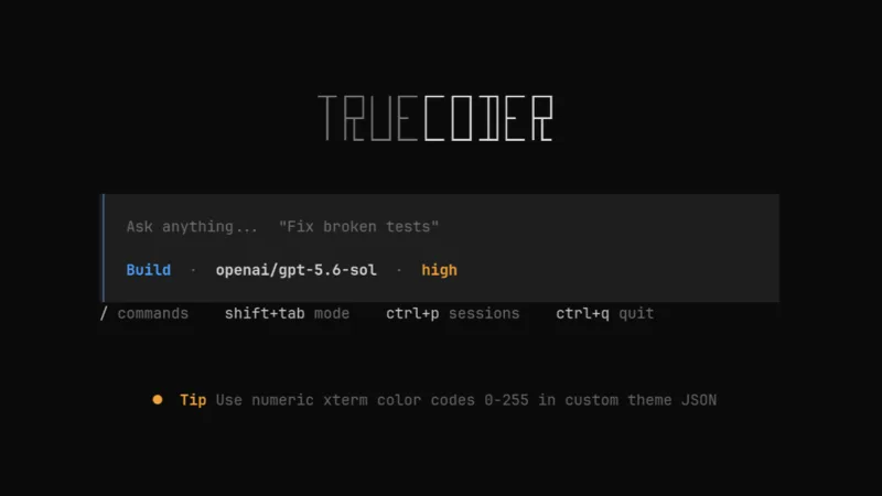 TrueCoder project preview