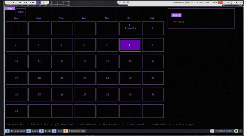 TrueKalender project preview
